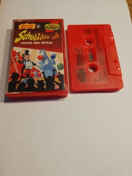 Schubiduu..uh Folge 12 rettet den Zirkus Rot mit Schwarzen Druck 497791-215 Ariola Express